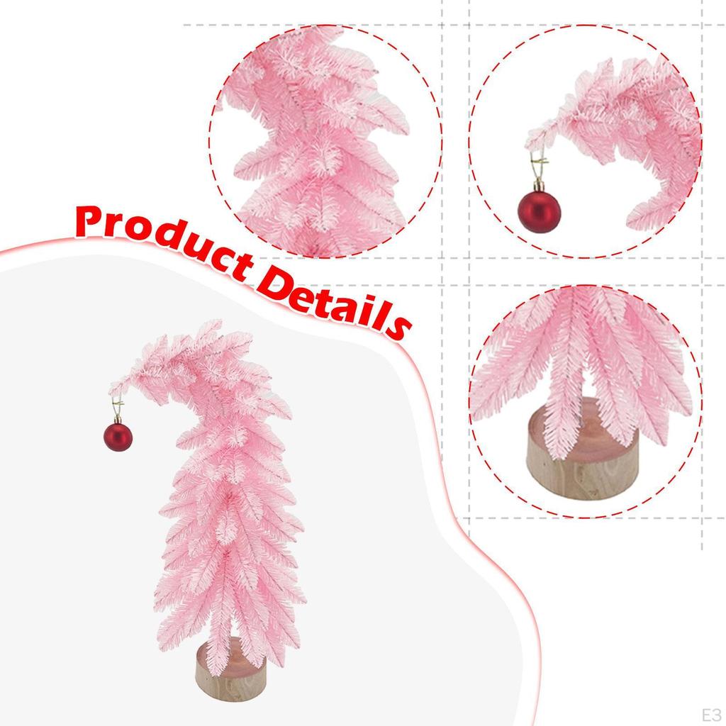 Mini Christmas Tree for Tabletop Decoration, Centerpiece Office And Home