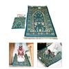 Muslims Islamic Prayer Mat Soft Comfortable Washable Worships Mat Rugs 70x110cm