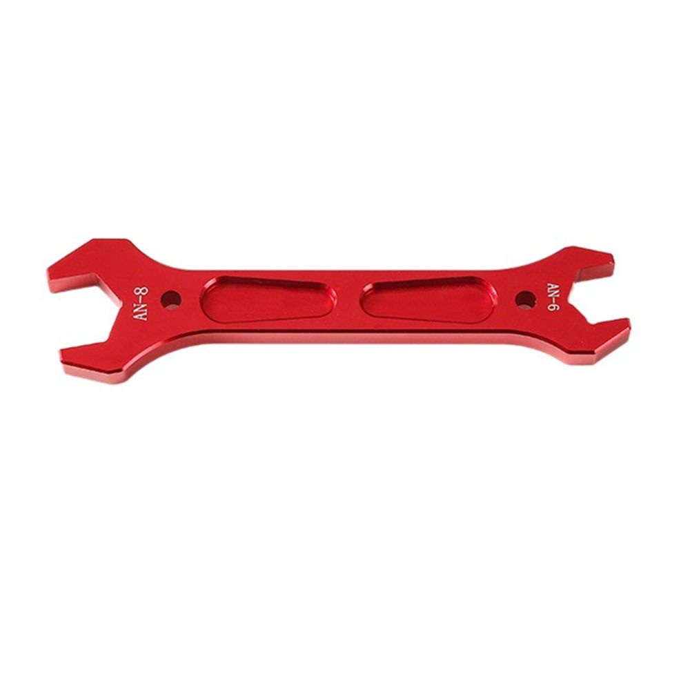 Red AN Spanner Tool Set Aluminum Door Panel Removal Tool Oil-cooled Joint Wrench  Oil Pipe