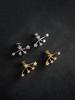 1 Pair Of Sparkling Diamond Star Earrings For Women, Niche, Light Luxury, High-End, Compact And Exquisite Temperament Earrings And Earrings