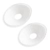 Set of 2pcs Silver Nursing Cup Pad Nipple Cover for Breastfeeding Mother Maternity Breast Pad Soothing Nipple Guard