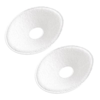 Set aus 2 Stück Silber Stilleinlagen Nippelabdeckung für stillende Mütter Mutterschaftsstilleinlage Beruhigender Nippelschutz