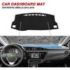 Anti-Glare For 2014-2018 Toyota Corolla Car Dashboard Cover Pad Dash Mat Black