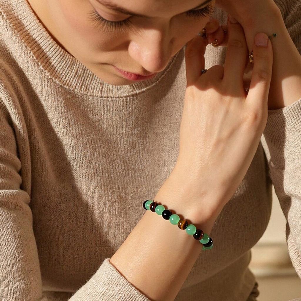 Bracelets For Women, Money Bracelet With Green Aventurine  ,Bracelet, Attract Wealth