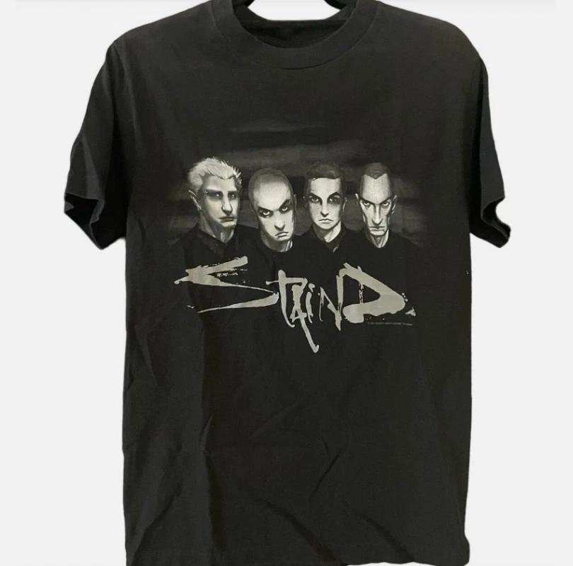 Staind Band Rock Album Unisex Heavy Cotton T-Shirt S