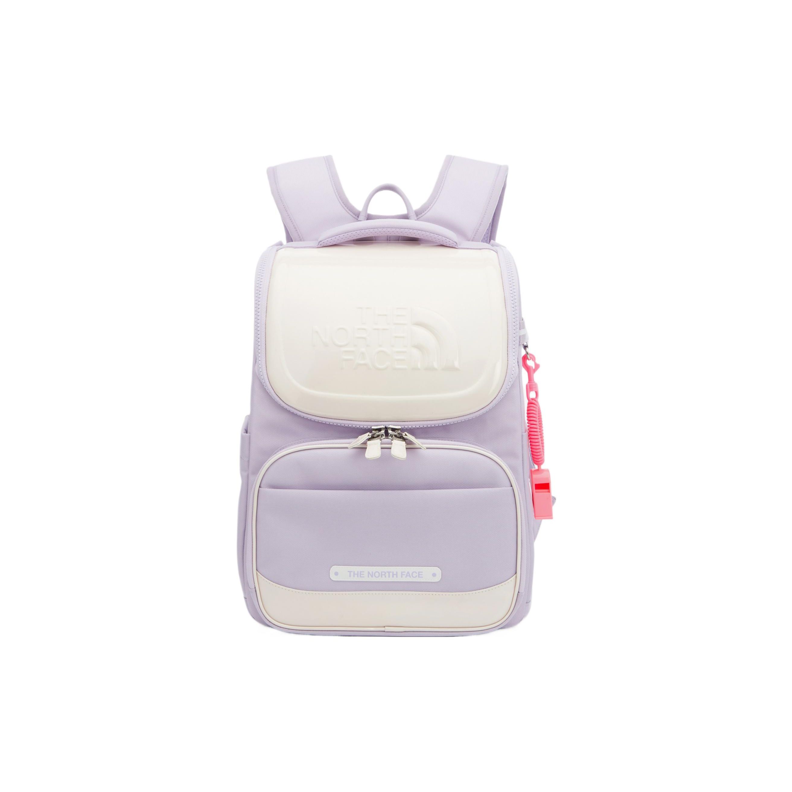 The North Face Logo Embossed Backpack Outdoor Bag Women backpack Purple NM2DQ01T Gift Not Included 20090₽