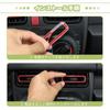 ANTC Jimny Central Air Vent Decoration for Suzuki Jimny JB64 JB74 Material 3M Adhesive Installation Jimny Interior Carbon Fiber Look Easy Installation