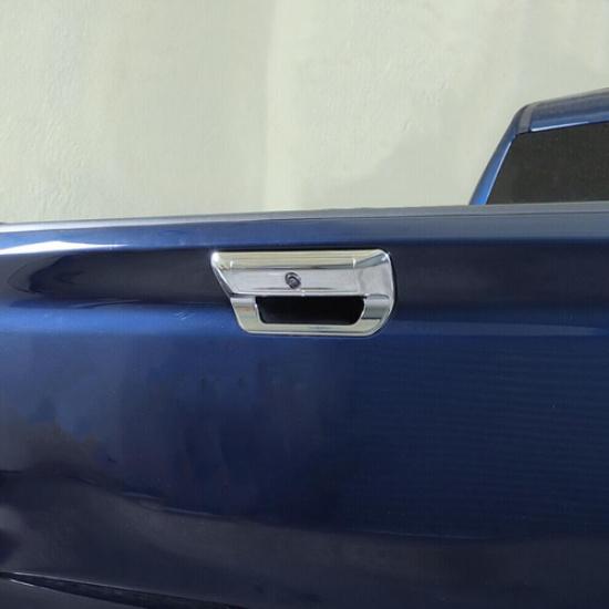 For 19-25 Dodge Ram 1500 Chrome Rear Tailgate Door Handle Cover Trim Decoration