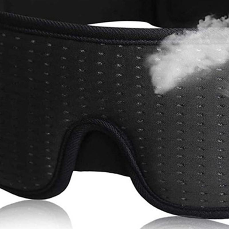 Eye Shade Cover Block Out Light 3D Soft Cushion Lightweight Breathable Blackout Sleeping Cover