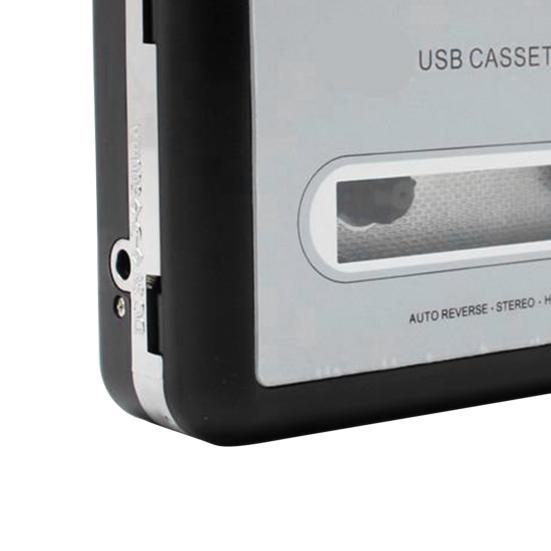 Cassette Player Portable Convert Cassette To MP3 White USB 2.0 Plug and Play Cassette Recorder for Computer