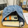 Schoolbag Retro Denim Backpack Women's New Large-capacity Versatile Backpack Student Schoolbag Simple Personality Big Bag