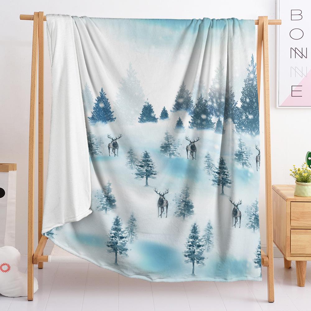 Blanket Christmas Flannel Blanket Nap Blanket Blanket