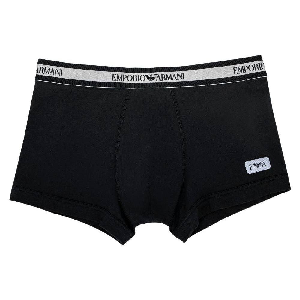 

Emporio Armani FW23 Color Block Letter Logo Print Boxer Briefs Men underwear Black 111389-3F512-00020 S
