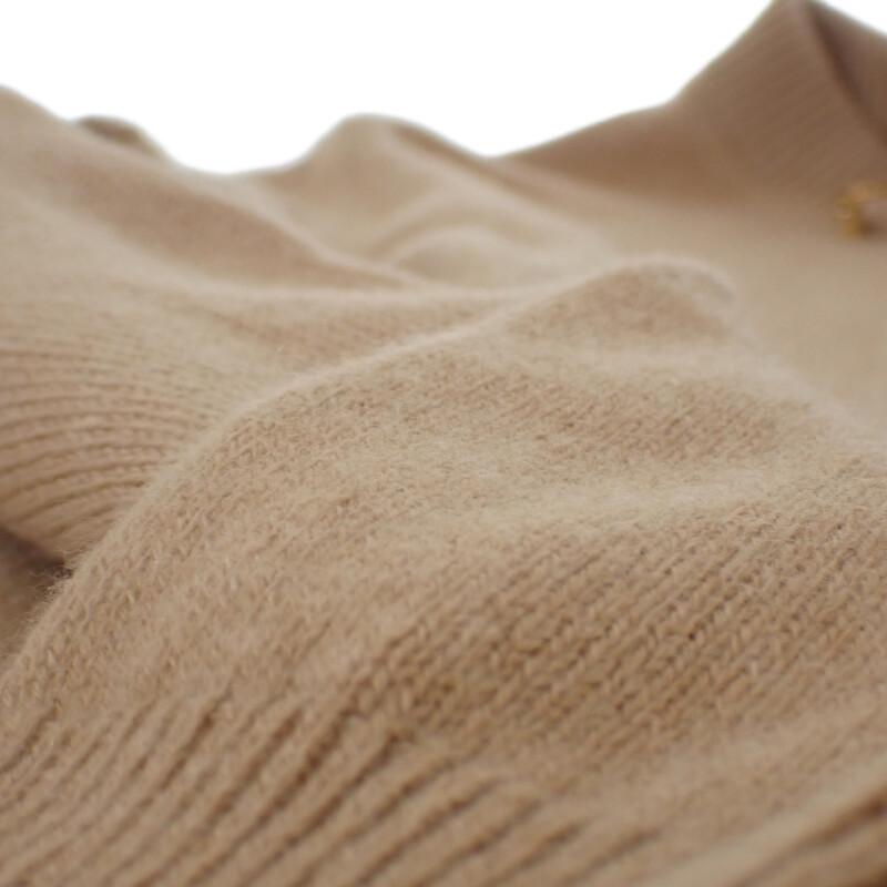 LOUIS VUITTON  1ABYR9 S sweater beige sabre cashmere/wool Women