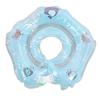 Neugeborenen Schwimmring Sicher Verstellbar Delfin Aufblasbarer Schwimmring für Neugeborene und Babys Blau