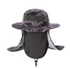 Outdoor Camouflage Sun Hat with Face Shield