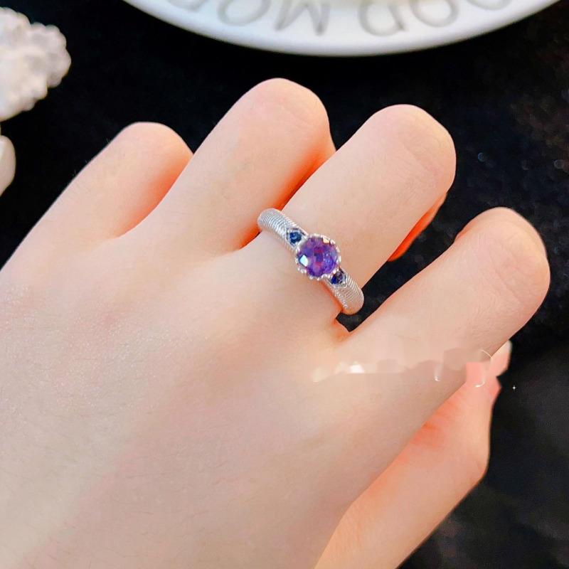 BELLA BOX Italian Court Style Weaving Pattern Carving Gold Wire Drawing Technology Daisy Ring Suitable For Women's Daily Party Fashion Jewelry