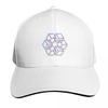 Geometrische mehrfarbige Würfel Baseballkappe Golfhut Baseballkappe Wilde Ballkappe Neu im Hut Junge Damen