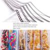 Nail Ornament Nail Beauty Chain Beauty Chain 6-Grid Bag DIY Nail Candy Color