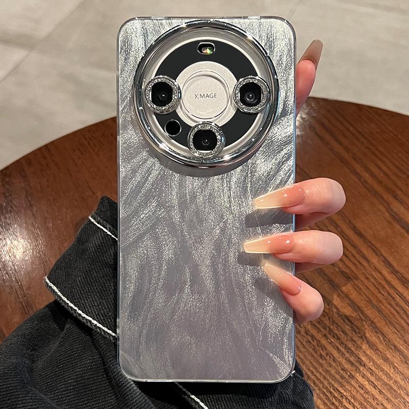 Applicable to Huawei mate11 mobile phone case new mate11pro silver feather case mata11pro
