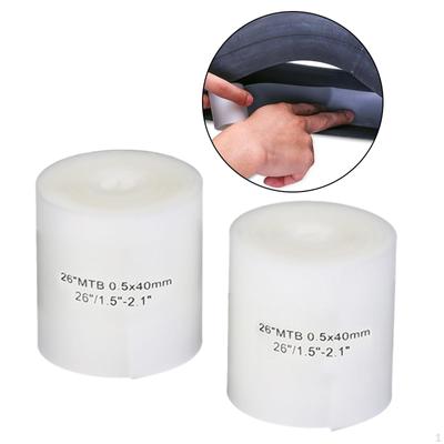 2 Τεμάχια Επένδυση Ελαστικού Ποδηλάτου, για Ποδήλατο Βουνού BMX Επένδυση Εσωτερικό Σωλήνα Αντι-Διάτρηση