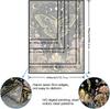 Bohemian Moon Moth Tapestry, Mystical Luna Moth with Floral Accents & Crystals, Wall Art for Celestial & Whimsical Rooms