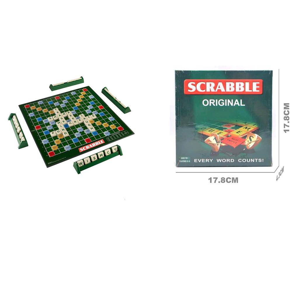 English Word Scrabble Blocks: Early Education Spelling Game for 2-4 Kids