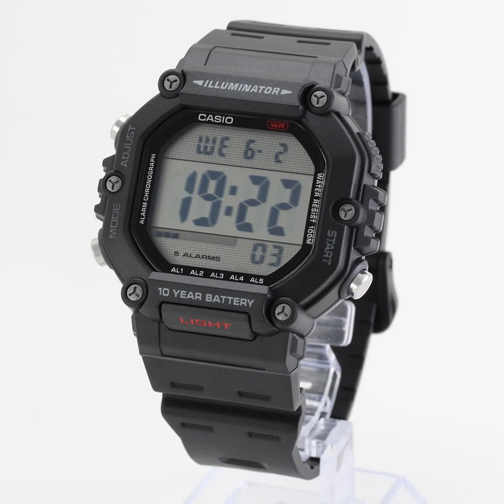 Casio Digital Quartz Watch AE-1600H-1A Men's [Used]