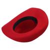 Wool Homburg Cowboy Hats Exotic Hat for Women Men Photo Props Western for Men Women Unisex Wear Headwear