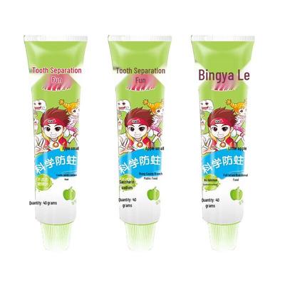 Yayale Kinder-Apfel Xylit Kariesschutz-Zahnpasta