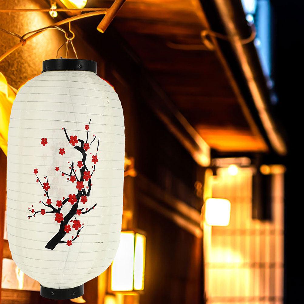 Japanese Plum Blossom Lantern Hanging Decoration for Japanese Restaurant Outdoor Indoor Festival Lantern Ornament