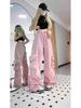 Dopamine Spicy Girl Women's Versatile Loose Hip Hop Wide Leg Workwear Pants