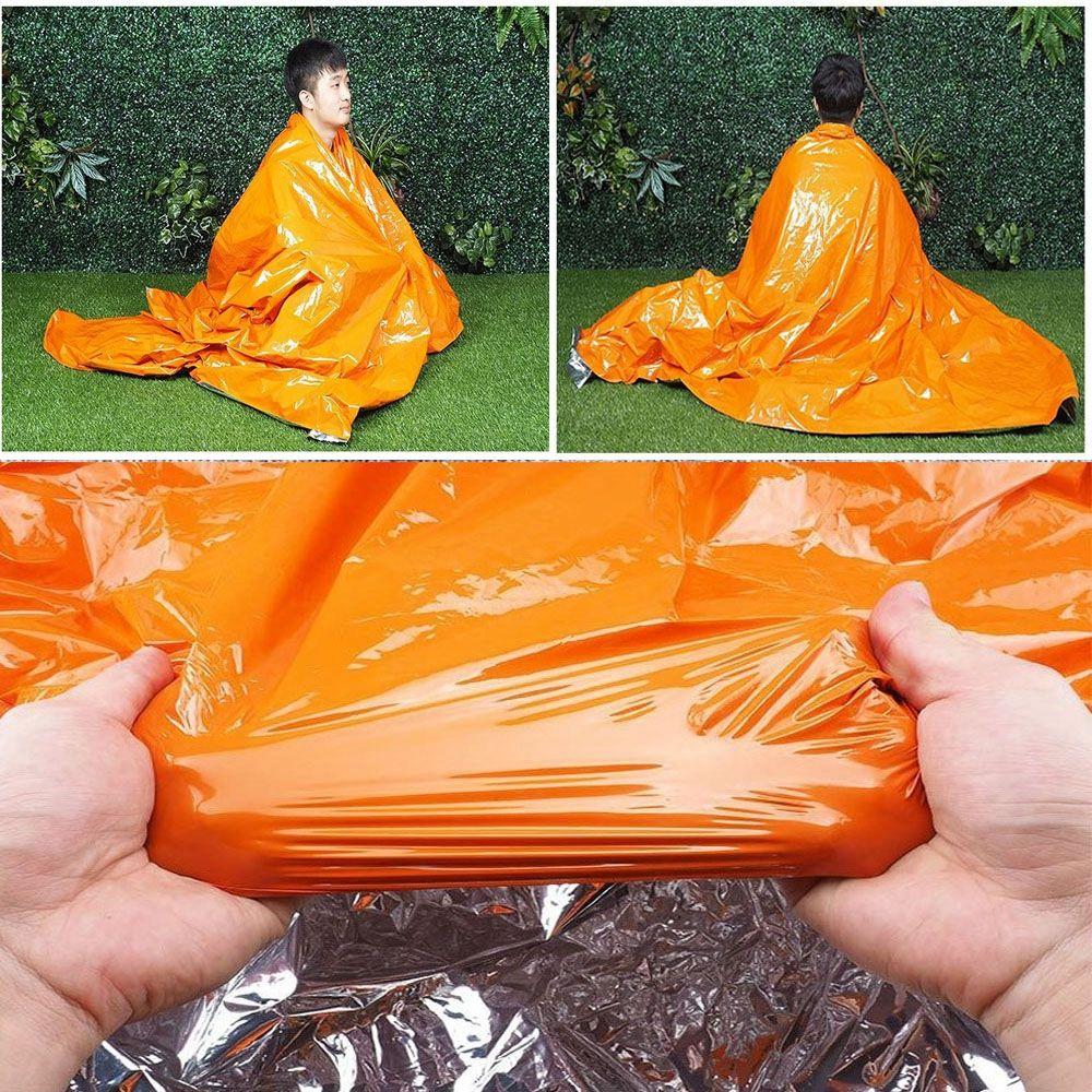 Portable Accessories Sun Protection Tool Outdoor Emergency Blanket Sleeping Bag Thermal Keep Warm