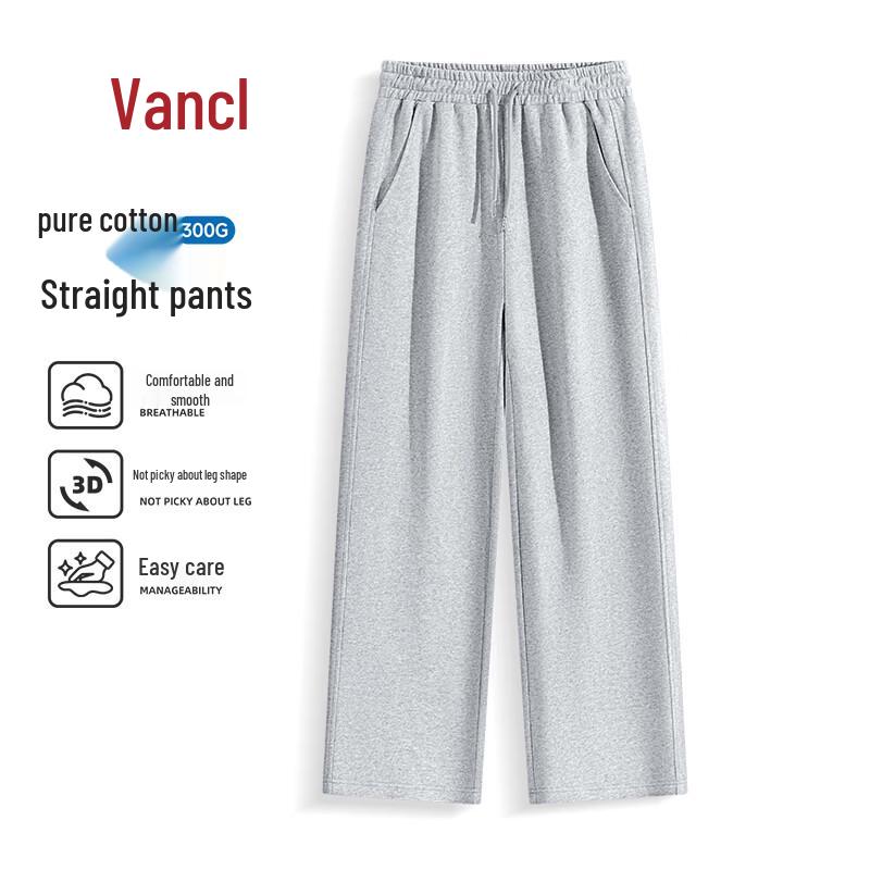 

VANCL Men s Straight-Leg Pure Cotton Casual Pants 2XL