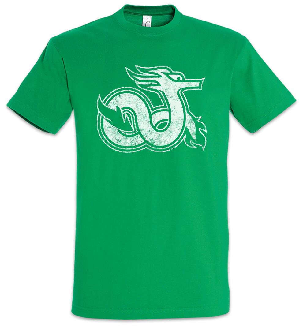 Celtic Dragon V Mens T-Shirt Celtic Knot Dragon Celtic Cross Cross Runes L