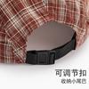 Quick-drying baseball cap retro mesh cap nylon windbreak rope light and breathable outdoor quick-drying flat-brimmed baseball cap