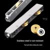 Aluminum Alloy UPVC Door Bottom Wheels and Track for Sliding Glass Doors and Windows