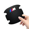 4 Stück Auto Türgriff Schutzaufkleber Emblem Autodekoration für BMW E46 E39 E90 E60 E36 F30 F10 E34 E30 F20 E92 M3 M4 M5 X5 X6