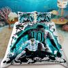 Duvet Cover Juego De Cama Lionel Messi, Juego Funda Nórdica Estrella De Fútbol, Juego Funda Edredón Doble Tamaño Para Decoración