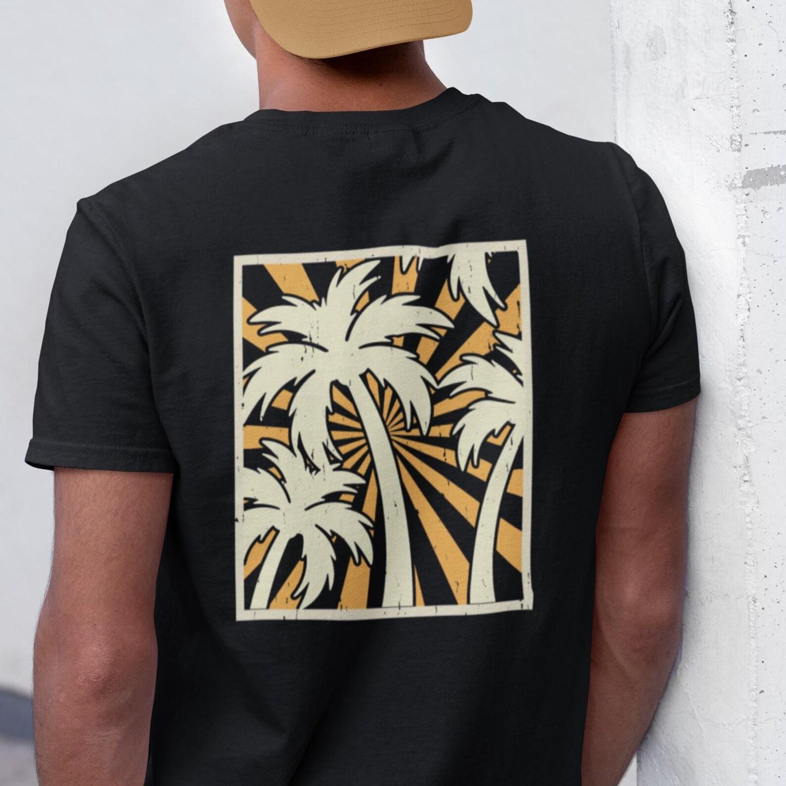Surf Vibes T-Shirt Men, Summer Shirt Men, Summer Surf Shirt, Gift for Surfers, Ocean Lover Shirt, Wave Vibes T-Shirt, Hipster 4XL