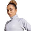 Adidas Womens/Ladies Game & Go Aeroready Quarter Zip Fleece Top