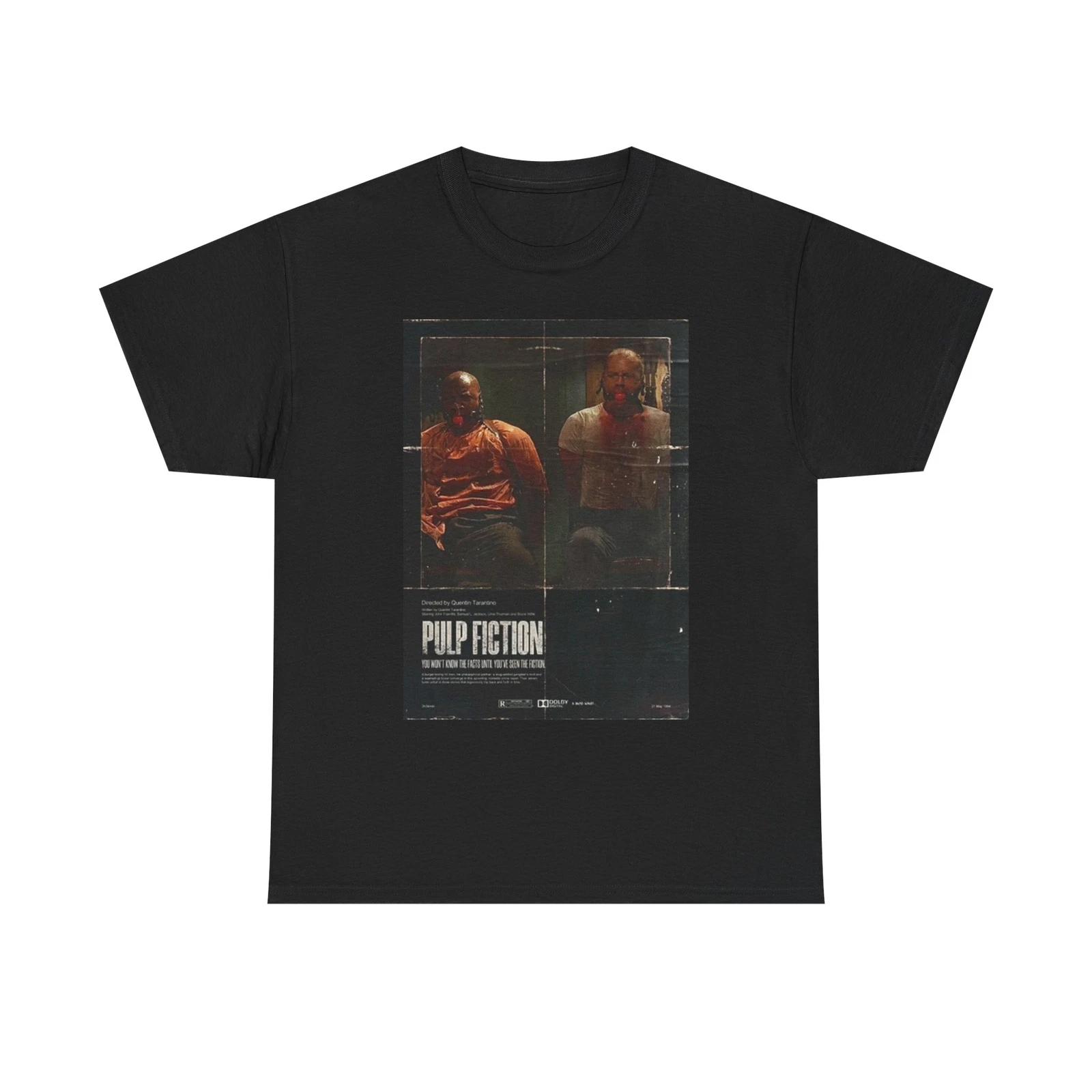Men s and Women s T-shirts Pulp Fiction Graphic XXXXL