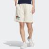 Adidas Neo Printed Loose-Fit Athletic Casual Shorts Men Bottoms Off-White HS6831
