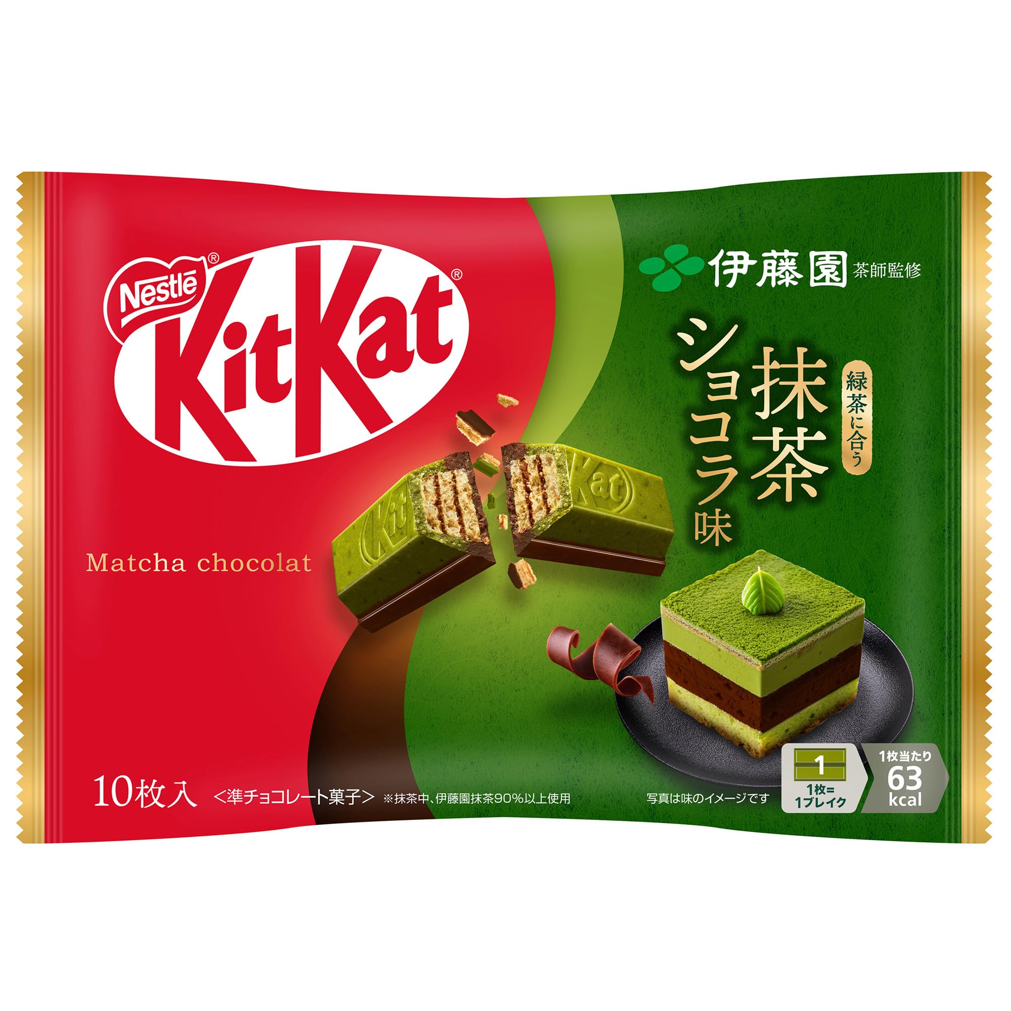 

Nestle Japan KitKat Itoen Матча Шоколадный вкус 10 штук x 12 пакетиков