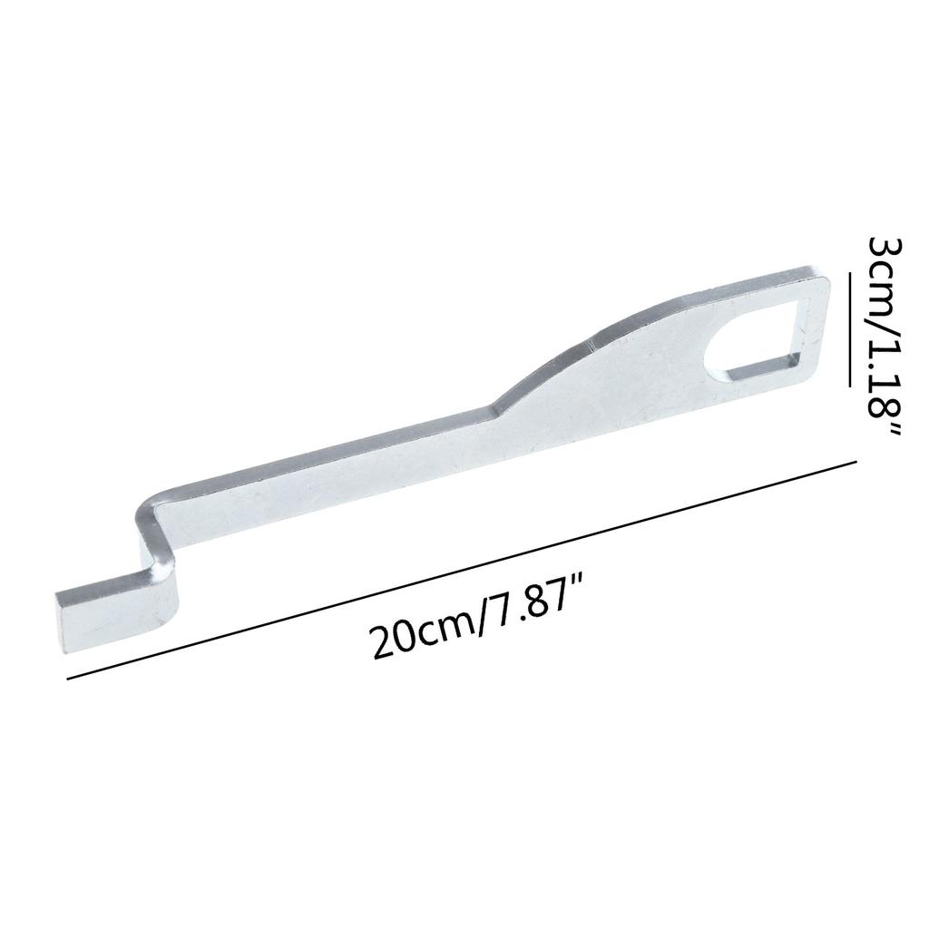 Aufgewerteter Heckklappen-Türabstandshalter Frischluftzufuhr Entlüftung Verriegelung Verlängerungshaken Heckklappenhalterung Geeignet für T4 T5 T6
