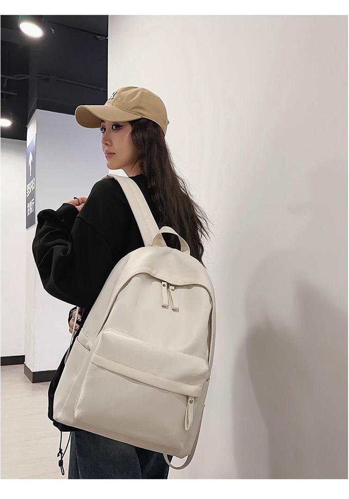 Trendy College-Style Large Capacity Backpack for Students - Unisex Travel & Casual Bag