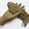 [BYSIFA] Winter Cashmere Wool Gloves Women New Soft Elegant Mittens Gloves Top Grade Thick Warm Touch Screen Ladies Gray Gloves