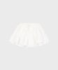 Alkialka Puffy Mini Skirt (Ivory)