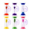 Colorful Sand Shower Timer with Suction Cup Attachment Save Water Efficiently