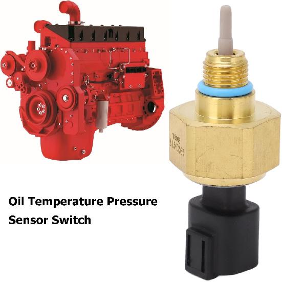Oil Temperature Pressure Sensor Engine Oil Temperature Sensor Oil Temperature Pressure Sensor 4921477 Engine Switch Replacement for Ism Engine,